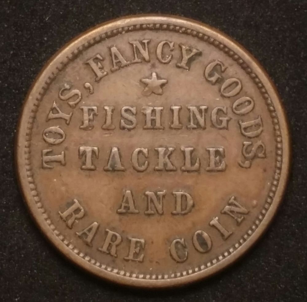1863-M.l.-Marshall-Token-Oswego-N.y.